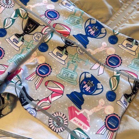 WODBOTTOM CrossFit Work Out Shorts Shortie PERSONAL RECORD - Picture 2 of 6